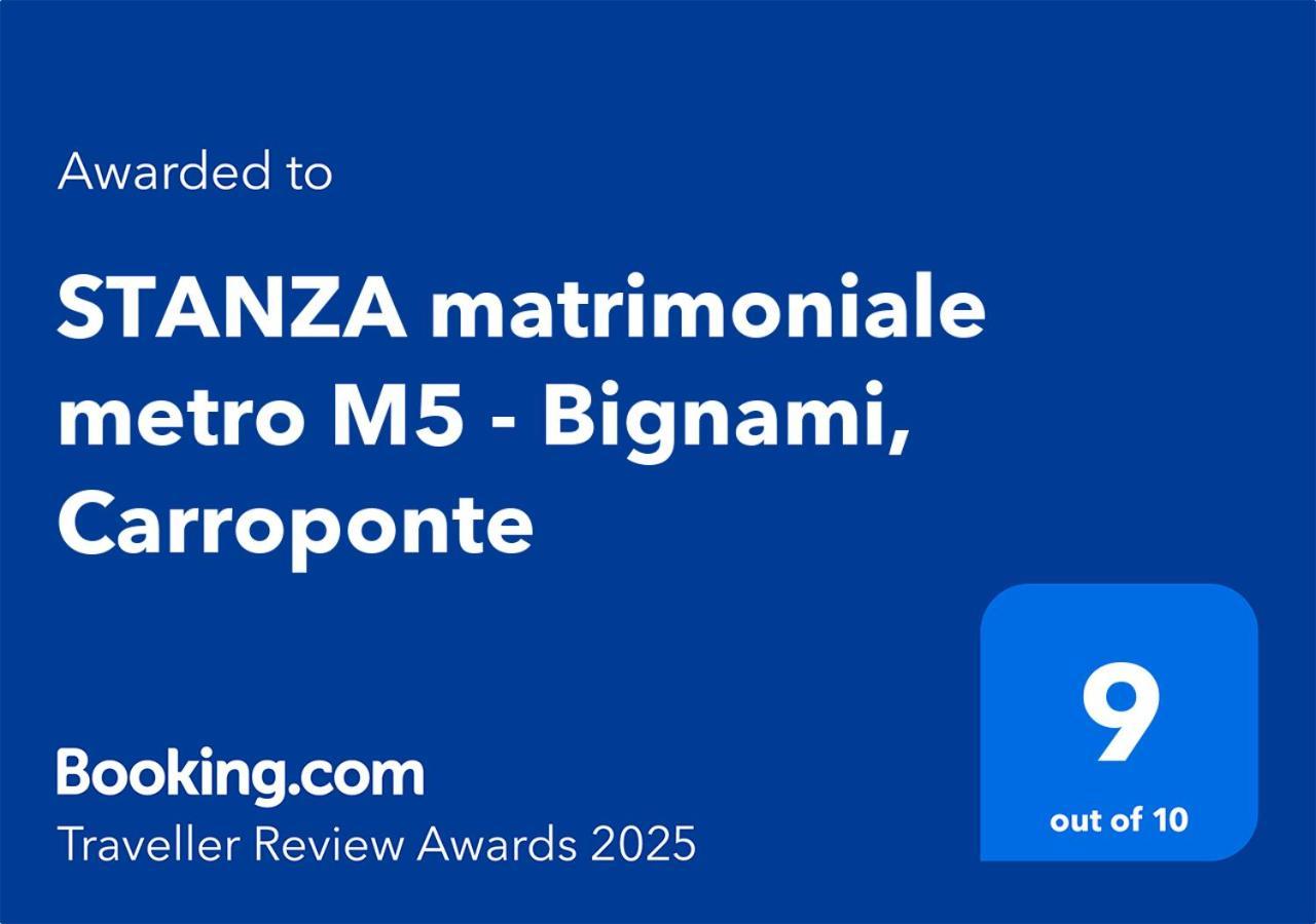 Stanza Matrimoniale Metro M5 - Bignami, Carroponte Apartment Sesto San Giovanni Ngoại thất bức ảnh